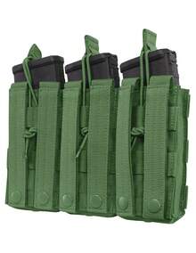 TRIPLE M4/M16 OPEN-TOP MAG POUCH BRAND CONDOR - Green - View 2