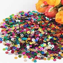 Mix Color Embroidery Glitter Sequins 3-30mm Flat Round Laser Sequin PVC Paillettes Sewing Jewelry Making Wedding Craft DIY Handmade Garments Lentejuelas Accessories - 20 Grams - View 30