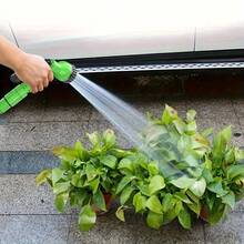 The Telescopic Hose Water Gun Is Lightweight And Flexible. It Has A Three-Layer Latex Inner Core And A Length Of 7.62-45.72 Meter. It Comes In Seven Spray Water Patterns And Is Highly Suitable For Gardening, Car Washing, And Pet Bathing - 1 Set - View 11
