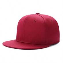1 buah Topi Baseball Portabel Gaya Punk Warna Solid Bergaya Vintage Lusuh - A - View 17