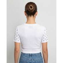 Playera Mujer Moda Camiseta Blanco Stfashion 56005439 - Blanco - Ver 4