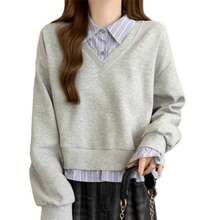 Women Lightweight Cardigans - White Short Style - View 6