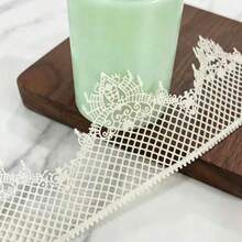 Handmade Lace Candle Holder Set, Aromatherapy Candle Decor For Home, Restaurant, Kitchen, Tabletop, Birthday Gift - Multicolor - View 5