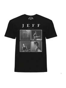 Jeff Satur Singer T-Shirt 5 - 黑色 - 查看 8