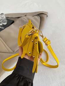 2026 New Quirky Fish Shaped Bag, Cute Personalized Handbag, Shoulder Crossbody Bag, Niche Design Phone Pouch For Women - Yellow - View 9