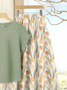 Women Midi Dresses - Multicolor 5 - View 5