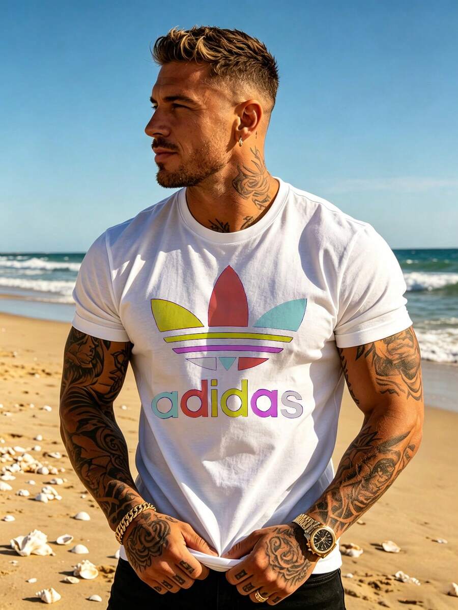 Men T-Shirts - White - View 1