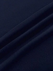Camiseta de manga corta con estampado de lazo, versátil para uso diario y desplazamientos, de  para mujer, verano. - Azul - Ver 5