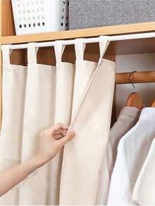 1 buah Batang Tirai Mandi yang Dapat Diatur Ketegangannya Tanpa Pengeboran, Tiang yang Dapat Diperpanjang dengan Pegas dari Baja Tahan Karat, Serbaguna untuk Kamar Mandi, Lemari Pakaian, Balkon, Jendela, Perlengkapan Rumah yang Mudah Dipasang - Putih - View 3