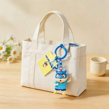 MINISO Crayon Shin-Chan Cartoon Keychain With Playful Expressions, Ideal For Backpack, Handbag, Or Key Decoration, Fun Collectible Accessory, Vibrant And Durable Design, Multiple Styles Available - Royal Blue - View 2