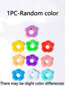 8/5/3/1pcs Cute Floral Pattern Retractable Keychain, 1.18 Inch Silicone Keyring, Portable Key Identifier, Suitable For Home And Office Storage, Great For Daily Life And Holiday Gifts - Multicolor - View 12