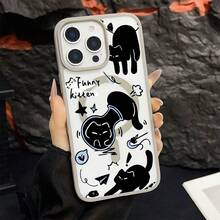 マグネット式黄ばみ防止 | 高級感あふれる2in1アクリルマグネット式スマホケース！スタイリッシュで手触りも良く、実用的な保護機能とマグネット式・耐衝撃設計を融合させた、高級感あふれるケースです。 猫ネズミ紙飛行機星ハンカチ鳥ケース  11  17e 手机壳  17e 手机壳 家族、恋人、友人、そして子供たちへのプレゼントに最適です。  14/15/17/11 Pro/15 Pro/Apple  Air/14 Pro/14 Pro Max/17 Pro Max/14 Plus/16/15 Pro Max/12/12 Pro Max/11 Pro Max/17e/16 Plus/ 13 pro/16e/16 Pro/13/17 Pro/15 Plus/13 Pro Max/16 Pro Max/12 Pro - グレー - チェックする 11