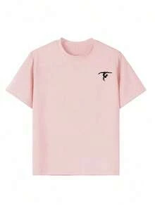 Girls' Casual Short-Sleeve Crew Neck Jumpsuit With Print, Suitable For School And Summer Wear - Dance Style T-Shirt, Inspiring Imagination And Self-Expression, Graphic Tee, Summer Top, Clothing For Teens And Kids - 黑色 - 查看 5