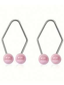 1 Pair Women's Facial Dimple Shaper, Easily Wear To Create Natural Dimples, Creative Body Jewelry Accessory - Multicolor - View 12