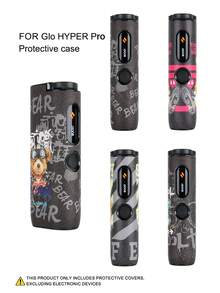 1個適用於 Glo HYPER Pro 個性化卡通熊保護殼，極簡時尚耐磨便攜保護套，孔位精準易安裝，優質 PU 皮革耐用材質，輕巧纖薄貼合裝置，有效緩衝撞擊，防摔酷感卡通熊圖案，多款圖案可選，輕鬆打造專屬裝置收納盒，方便攜帶，舒適防滑握感，適合日常旅行，時尚禮物 - Glo HYPER Pro 熊 - 查看 2