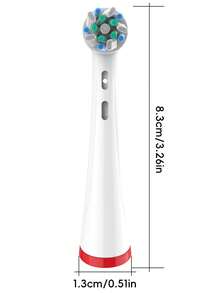 4 8 12 入裝適用於 OralB IO 電動牙刷替換刷頭，專業多角度刷毛牙刷頭替換裝，適用於 OralB IO (2/3/4/5/6/7/7G/8/9/10) 電動牙刷 - 查看 10