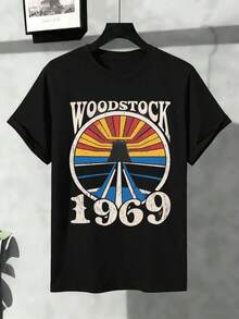Men T-Shirts - Black - View 2