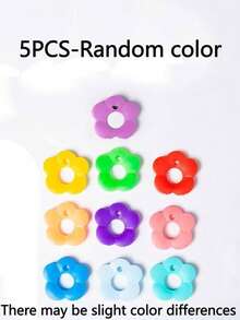 8/5/3/1pcs Cute Floral Pattern Retractable Keychain, 1.18 Inch Silicone Keyring, Portable Key Identifier, Suitable For Home And Office Storage, Great For Daily Life And Holiday Gifts - Multicolor - View 14