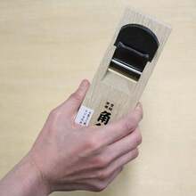 KAKURI Hand Plane 42mm For Woodworking, KANNA Japanese Block Plane Manual Hand Planer Tool For Chamfering And Smoothing, 7.0 X 2.1 X 1.6 Inches, White Oak Body, Made In JAPAN - ColorA - View 3