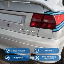 3D Metal Car Sport Sticker, Car Emblems And Badges, 3D Metal Auto Fender Bumper Badge Sticker, Automotive Sport Edition Emblem Decals With Strong Adhesive For Truck SUV Pickup - Bạc Chrome - Xem 7
