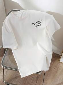 Women's T-Shirt For Spring And Summer - Putih - View 2