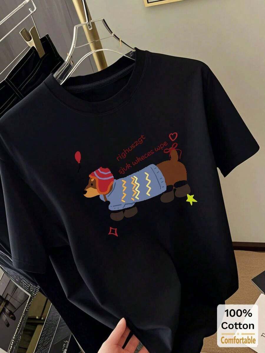 Women T-Shirts - Black - View 1