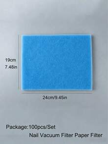 200/100pcs Disposable Nail Filter Paper Dust-Proof Nail Pad - Multicolor - View 8