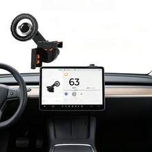 Giá đỡ điện thoại từ tính cho ô tô, giá đỡ đa góc điều chỉnh được dành cho xe năng lượng mới. - màu đen - Xem 1