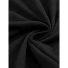 Camiseta de mujer de algodón cuello redondo manga corta verano chic oveja diseño  en México - Negro - Ver 2