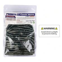 100 Soft Fishing Worms - 5inch Senko Style Stick Lures For Bass, Trout & Small Fish - Plastic Worm Lures (Multi-Colored) - Great Value Bulk Pack, Economical & Realistic Action - Ideal Fishing Gift For Anglers - lát bí ngô xanh - Xem 9