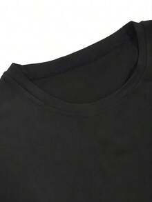 Camiseta nueva. Camiseta estampada de manga corta, cómoda y versátil. El diseño holgado de cuello redondo es perfecto para la oficina, la escuela, salidas de fin de semana o viajes. Se integra fácilmente en la vida diaria, aportando una sensación de frescura y ligereza. - Multicolor - Ver 4
