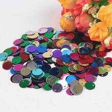 Mix Color Embroidery Glitter Sequins 3-30mm Flat Round Laser Sequin PVC Paillettes Sewing Jewelry Making Wedding Craft DIY Handmade Garments Lentejuelas Accessories - 20 Grams - View 34