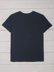 Camiseta de Cuello Redondo con Estampado de Perro, Edición Limitada, Top Casual de Manga Corta para Primavera/Verano, Algodón Ligero para Mujer. - Blanco - Ver 9