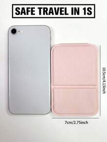 Espejo de maquillaje plegable con soporte para mujeres, espejo de retoque de maquillaje, accesorio esencial para playa, viajes, hogar, exteriores y regreso a la escuela - Multicolor - Ver 8