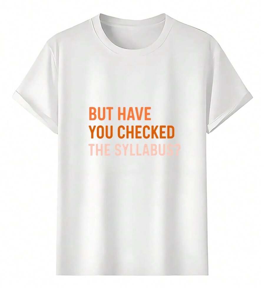 Playeras Pero Has Revisado El Syllabus? - Blanco - Ver 1