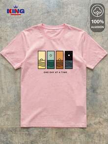 King T-shirt Men T-Shirts - Pink - View 2