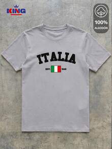 King T-shirt Men T-Shirts - Grey - View 2