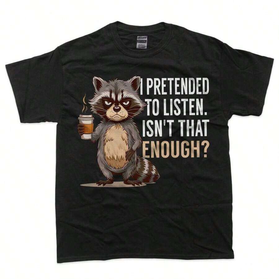 I Put The "Lit" In Literature - Funny Retro T-Shirt. - Black - View 1