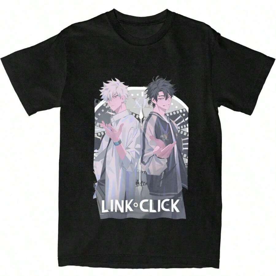 Mulisha Men's Motocross T-Shirt, Cotton, For Summer. - 黑色 2 - 查看 1