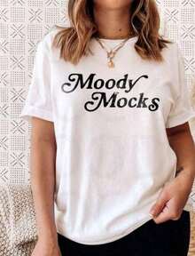 Women's Spring Sets, Summer Tops, Fun Casino Design T-Shirt, Jackpot T-Shirt For Retirement Gift, Grandma, Mom, Girlfriend, Bachelorette Party In Las Vegas, Girls Trip, Gambling, Loose And Comfortable Summer Clothes, Women's Spring Sets, Summer Clothes, Cool Summer Graphic T-Shirt, Soft And Breathable Fabric, Comfortable All Day. - 白色 7 - 查看 1