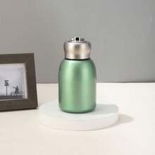 1pc 300ml Water Bottle, Creative Handle Design, Double-Wall Stainless Steel Vacuum Insulated Hot & Cold, Mini Coffee Water Bottle, Suitable For Camping, Party, Home Use, Office, School, Holiday Gift And Birthday Gift - Multicolor - View 13
