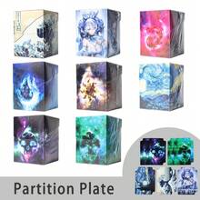 Vorinclex 20 Styles,100+ Cards Deck Box With Divider Classic Anime Color Board Games Partitioned Cards Deck Case Collection Organizer Box Cards For MTG/PKM/YGO Gathering Storage Box ,Multi Functional Storage Box - PP Box - View 5
