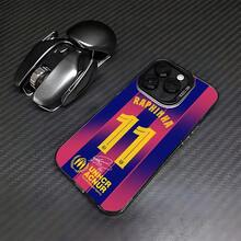 Cool Football Phone Case For 10 Jersey  17 16e 16 15 14 13 12 11 Mini Pro Max X 7 Air Plus Anti Fall Matte N-Neymars Cover - CYB-328CY251105805 - View 1