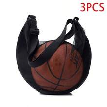 Bolsa de almacenamiento portátil diagonal para el hombro, bolsa para voleibol/fútbol/baloncesto, mochila con cremallera para entrenamiento y acondicionamiento físico - Multicolor - Ver 9