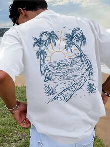 Men T-Shirts - White - View 6