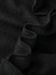 Hoodie (New Autumn/Winter Version), Loose And Versatile Coat With Spider Print, Ideal For Holidays And Travel - 黑色 - 查看 5