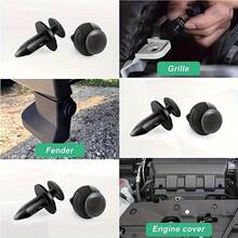 2275pcs Universal Car Repair Fastener Clip Set, Organized Storage Box, Portable With Practical Disassembly Tools, Meets Fastening Installation And Repair Needs For Various Car Models - 2275pcs Boxed Fasteners - View 5