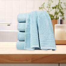 Towel & Bath Towel Sets - Light Blue - View 16