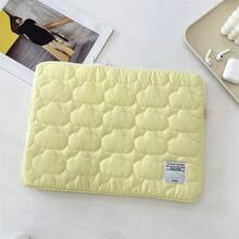 Korean Style Cloud-Shaped Soft Padded Laptop Sleeve/Tablet Case For 11/13/15 Inch, Minimalist Fresh Notebook Inner Bag - Rectangle - View 17
