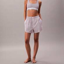 Calvin Klein Calvinklein Icon Cotton Modal Unlined Bralette QF8493 - Stencil Heart / Spring Lilac - View 3